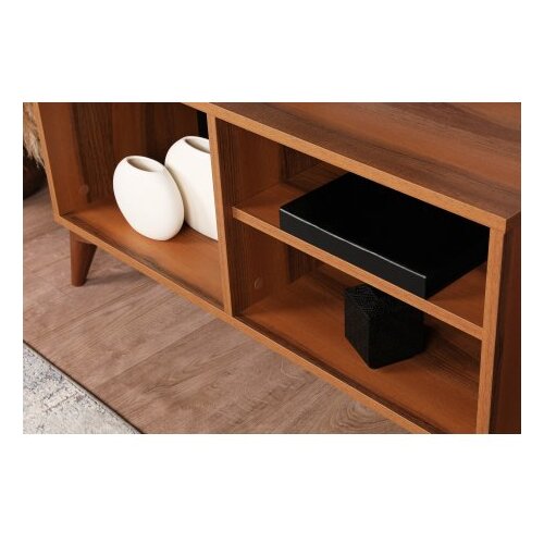 Woody Fashion tv polica zisino wallnut Slike