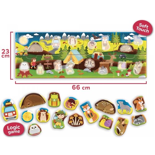  IGRACKA EDUKATIVNA SLAGALICA PANORAMA BABY SUMA Slike
