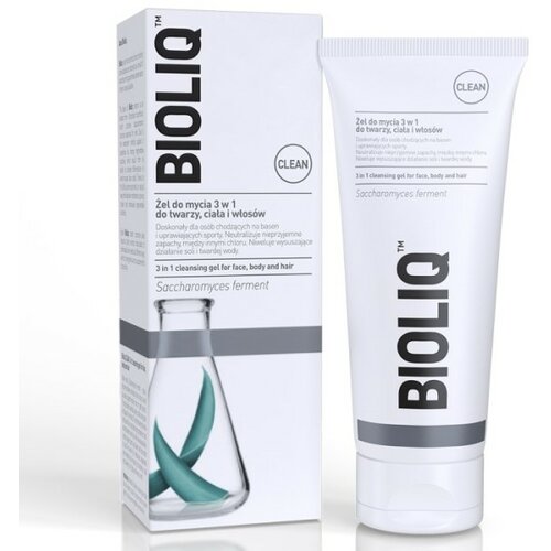 Bioliq 3u1 gel za umivanje i čišćenje lica, tela i kose clean 180 ml Slike