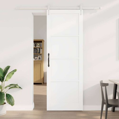  Klizna vrata ORKDAL Bijela 83 x 232 cm Masivna borovina Cijene