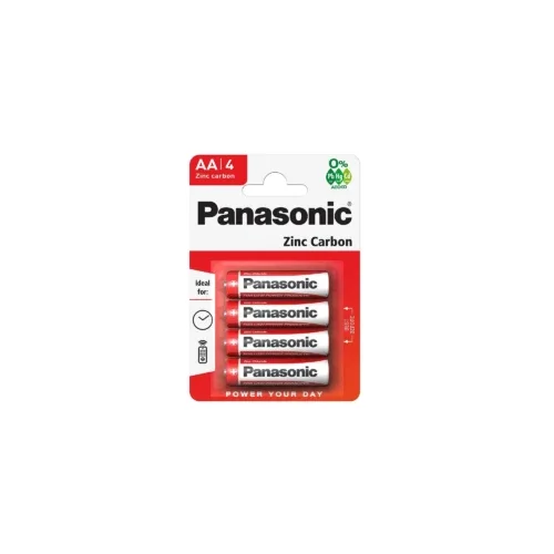 Panasonic baterija zinc carbon AA R6RZ/4BP