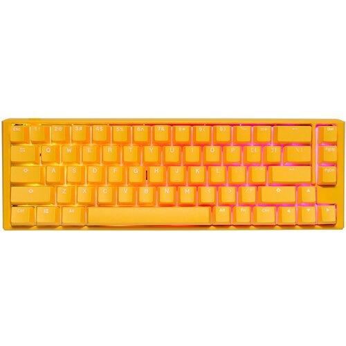 Ducky One 3 Yellow SF keyboard Gaming USB US English Cijene