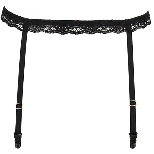 Passion Shelly Garter Belt Black XXL/XXXL Cene