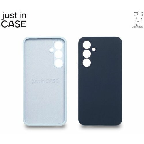 Just In Case 2u1 extra case mix plus paket maski za telefon samsung galaxy A55 plavi Slike