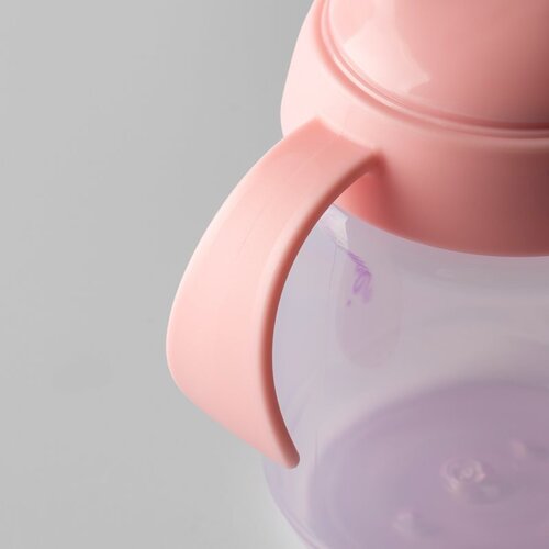 Tommee Tippee nastavek za lonček lonček z ustnikom in ročaji, 6m+, 240ml pink Slike
