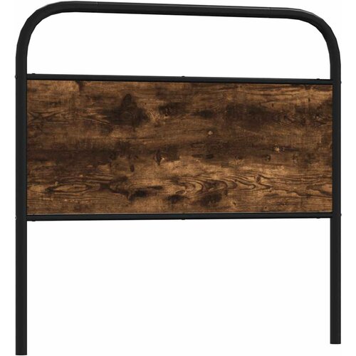 vidaXL Naglavna deska Smoked Oak 90 cm Jeklo in inženirski les Cene