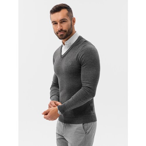 Ombre Men's sweater with white collar Cijene