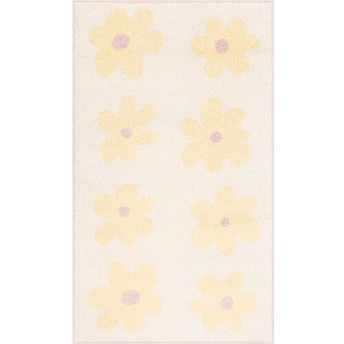FD Žuti /boje slonovače dječji tepih 100x170 cm Dazzy Vanilla &amp;ndash; Slike