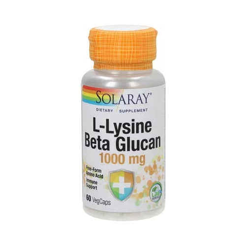 Solaray lizin, Beta-Glukan in listi oljke