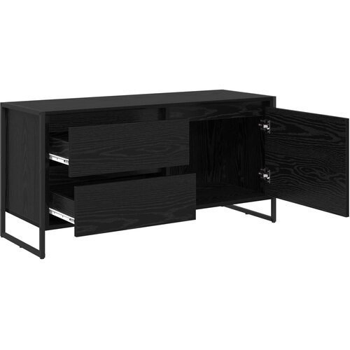  ormar Crni hrast 100 x 36 x 49.5 cm Konstruirano drvo Slike
