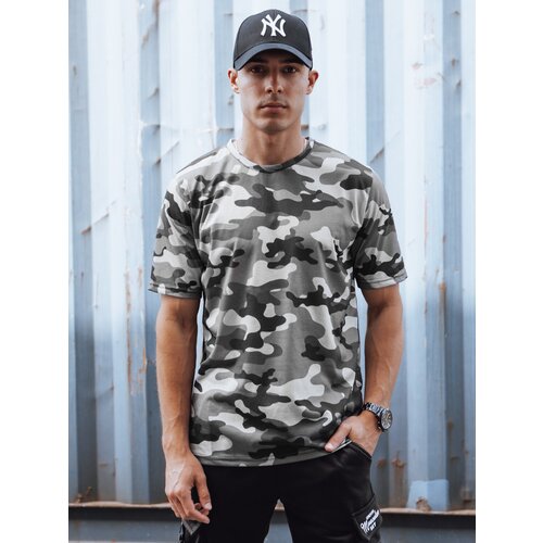 DStreet Koszulka męska camouflage antracytowa Cijene