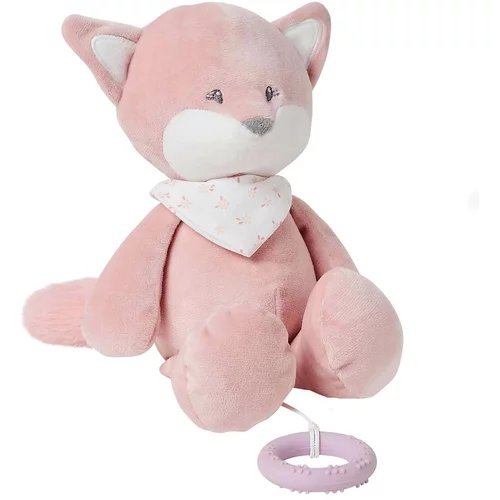 Nattou alice & pomme plišana glazbena igračka fox alice old pink 30 cm