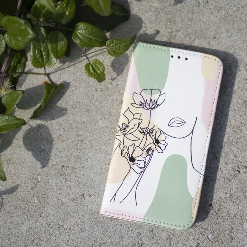 Onasi smart art flower preklopna torbica za samsung galaxy A53 Slike