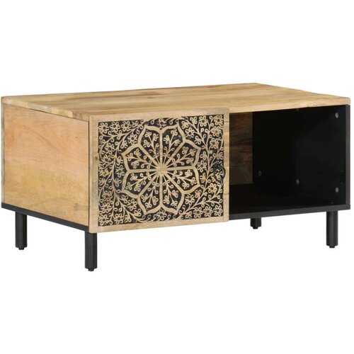VidaXL Stolić za kavu 80 x 50 x 40 cm od masivnog drva manga Slike