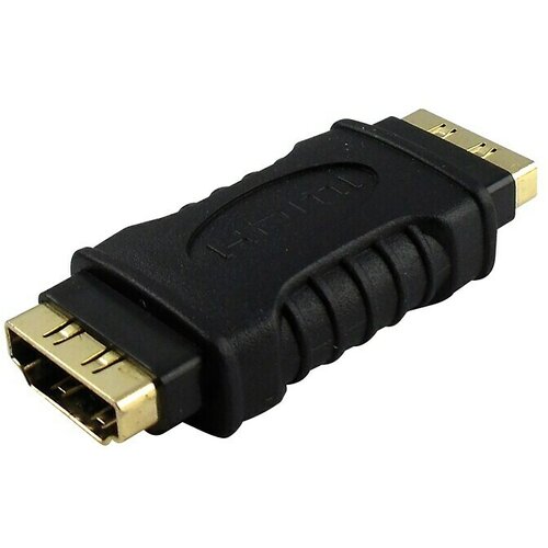 SCHWAIGER HDMI-adapter (Črna, 2 HDMI vtičnici, Pozlačeni kontakti, Za&scaron;čiten) Cene