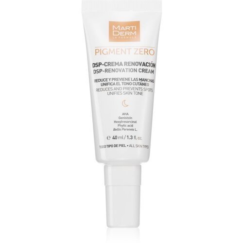 MARTIDERM Pigment Zero DSP-Cream nočna krema proti pigmentnim madežem 40 ml Cene