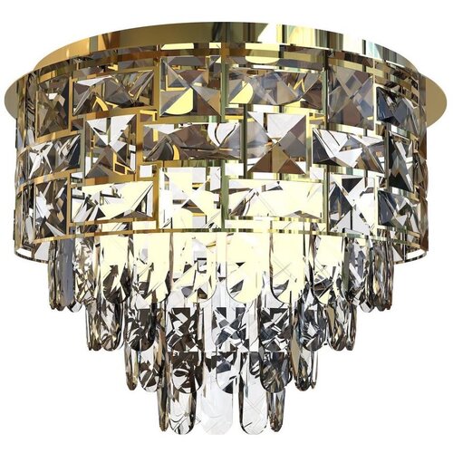  Plafonsko svetlo LUXURIA 9xE14/40W/230V, prečnik 48 cm, zlatna Cene