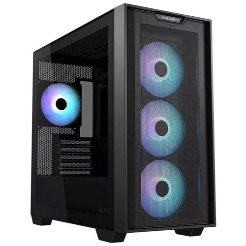 Asus A21 PLUS TG ARGB BLACK4x 120mm ARGB fans, microATXMini-ITX, Cijene