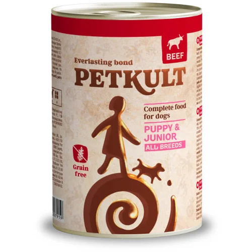 Petkult dog puppy&junior - govedina 400 g