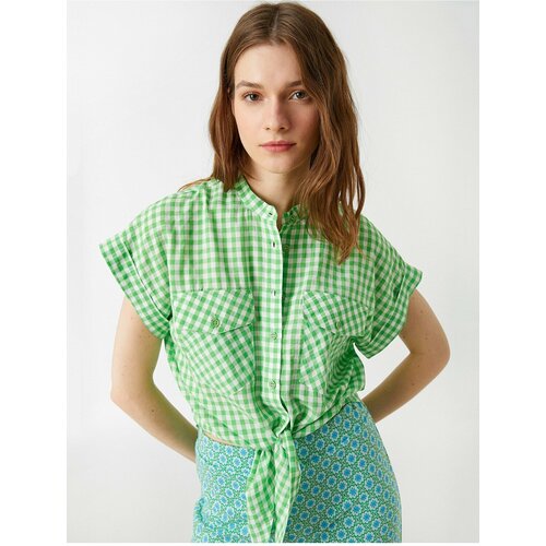 Koton Shirt - Green - Regular fit Slike