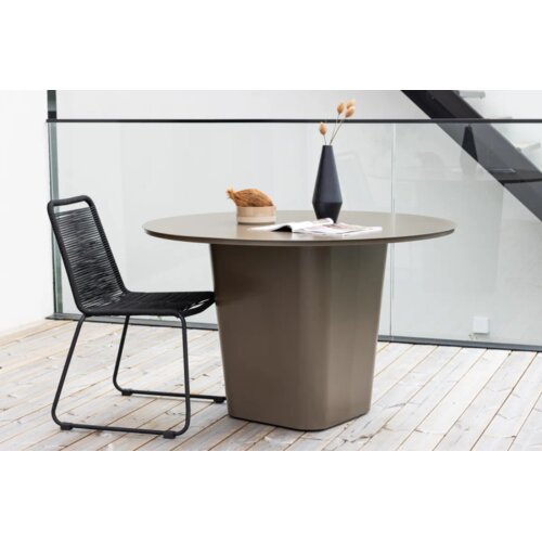 Venture Home Santa Fe okrugli vrtni blagovaonski stol ⌀120 cm, smeđi Cijene