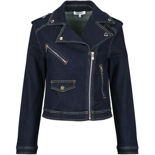 Morgan Jeans jakne YSOUBIA Modra Slike