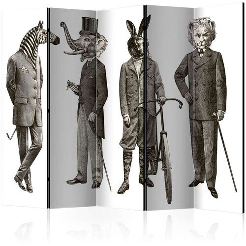  Paravan u 5 dijelova - Elegant Zoo II [Room Dividers] 225x172 Cijene