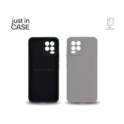 Just In Case 2u1 Extra case MIX PLUS paket CRNI za Realme 8 ( MIXPL442BK ) Cene