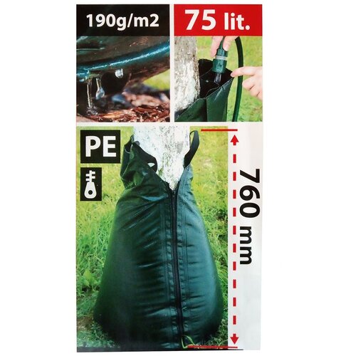 Microcer Kapajuća torba za zalivanje stabla 75L Cene