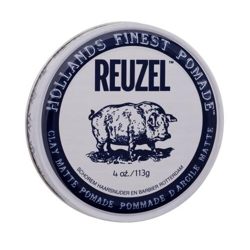 Reuzel Clay Matte Pomade pasta za modeliranje za mat učinek 113 g Cene