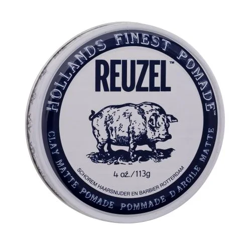 Reuzel Hollands Finest Pomade Clay Matte Pomade mat pomada za kosu od gline 113 g