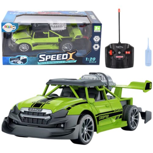  Remote Controlled RC Car 1:20 Lights Smoke Effect Green Cijene