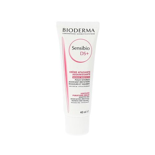 Bioderma Sensibio DS+ dnevna krema za lice za sve vrste kože 40 ml o&amp;scaron;tećena kutija za žene Slike