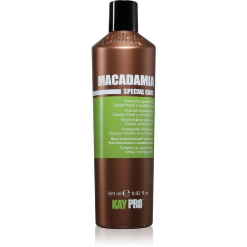 Kaypro Macadamia Regenerating Shampoo regenerirajući &amp;scaron;ampon protiv pucanja kose 350 ml Slike