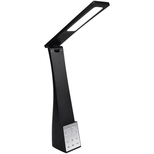 Tri O Mat črna LED namizna svetilka s časovnikom (višina 45 cm) Linus – Cene