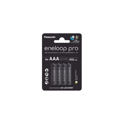 Panasonic punjive baterije eneloop Pro AAA/4B 4 kom. (BK-4HCDE/4CP) Slike