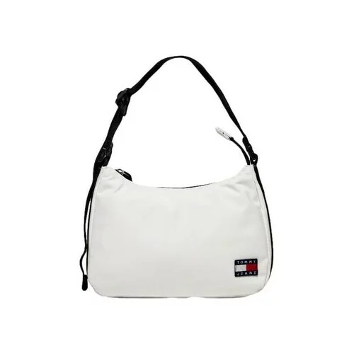 Tommy Jeans Torbe BOLSO ESSENTIAL DAILY MUJER AW0AW15815 Bela