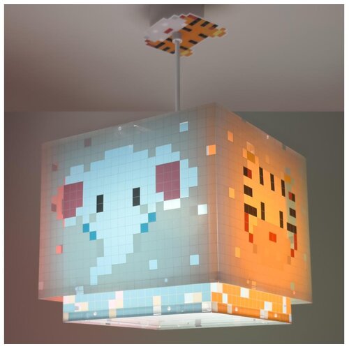 Dalber 63372 - Dečiji luster LITTLE PIXEL 1xE27/15W/230V Slike