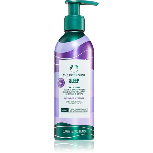 The Body Shop Bath and Body Hair & Body Wash šampon za kosu i tijelo Lavender & Vetiver 200 ml Cijene