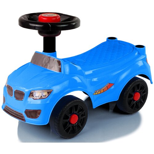 Lean_Toys Otroški poganjalec modra z hupo Cene