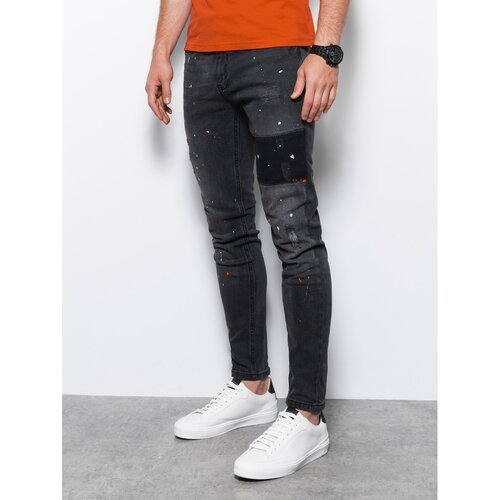 Ombre Men&amp;#039;s jeans SKINNY FIT Slike