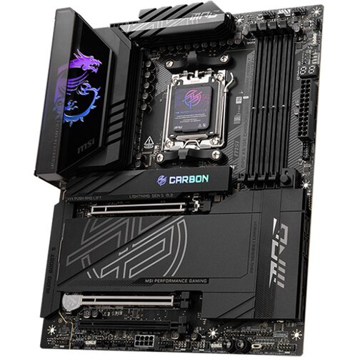 MSI mpg X870E carbon wifi matična ploča Slike