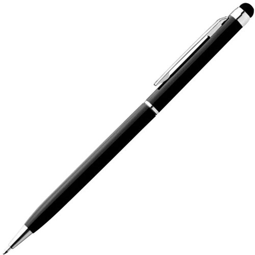 Olovka kemijska metalna+touch pen New Orleans crna Cene