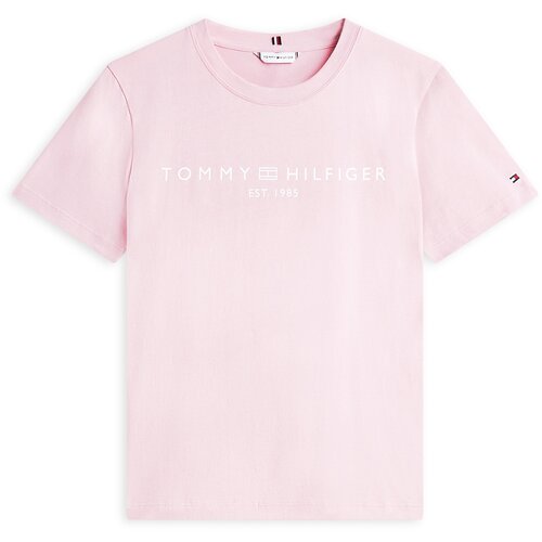 Tommy Hilfiger Majica mornarska / roza / rdeča / bela Slike