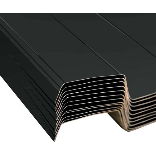  panel 12 pcs Antracit 129 x 45 cm Pocinčani čelik - Antracit Slike