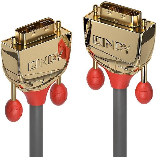 Lindy 20m DVI-D Single Link Cable, Gold Line Slike