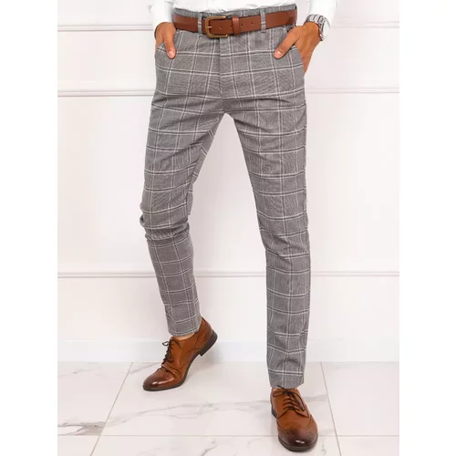 DStreet Light gray men's trousers UX3769