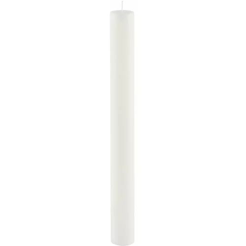 Ego Dekor bijela duga svijeća cilindar čistih, gorući vrijeme 42 h