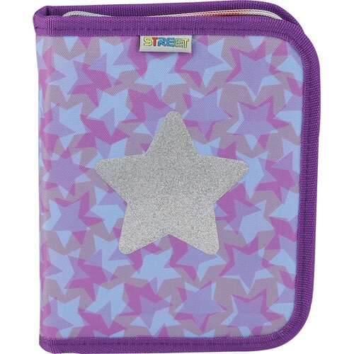 STREET Pernica jednostruka 2 preklopa BIG GLITTER STAR sa priborom P40 Slike