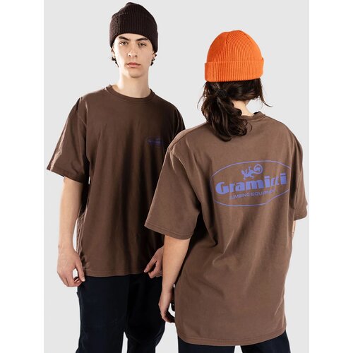 Gramicci Climbing Equipment T-shirt brown pigment Cene